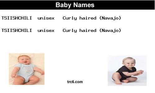 tsiishchili baby names